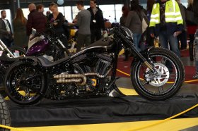 Kategorie Modified Harley Davidson - 1. místo - č.90 Nine Hills motorcycles - Huracan